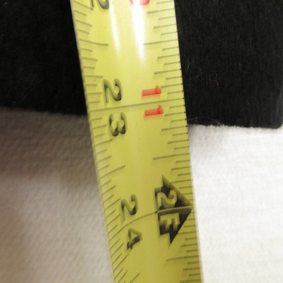 Herman Kay Double Breasted Wool Peacoat Size S Black Notched Collar - Picture 9 of 10